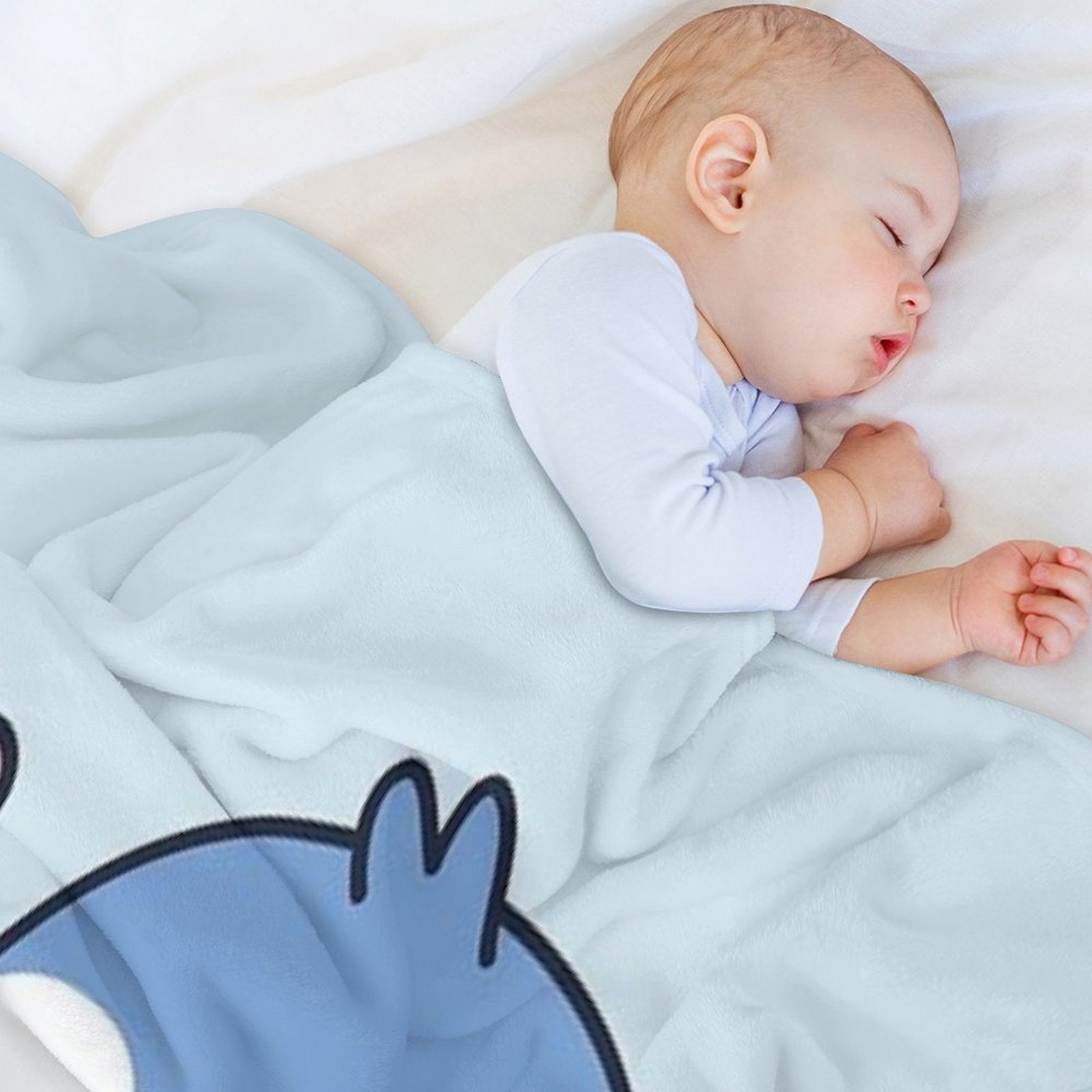 Cute Little Penguin Loves Boba Tea Versatility Throw Blanket