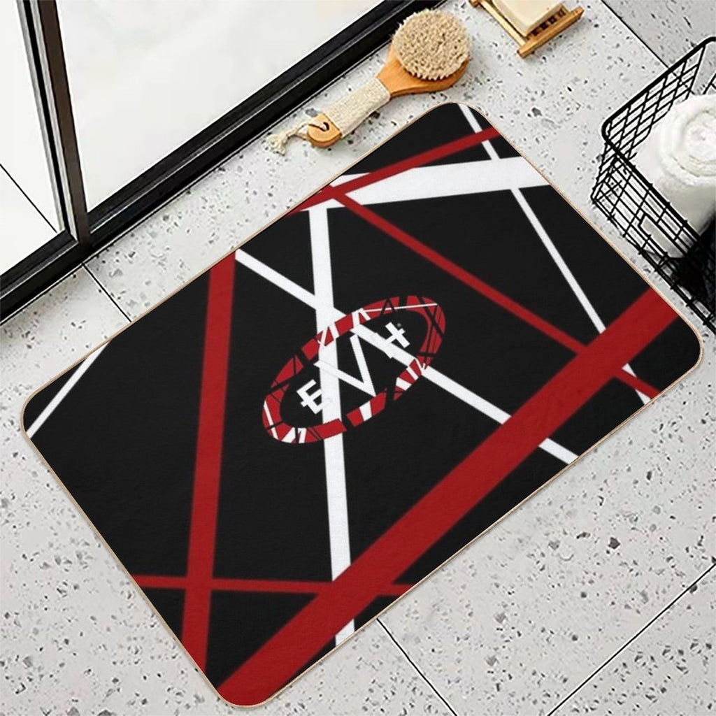 Black Van Cool  Repositionable Bath Mat