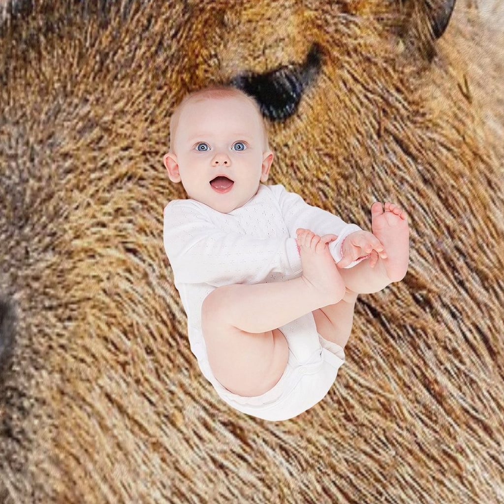 Capybara Profile Multi-functional Throw Blanket