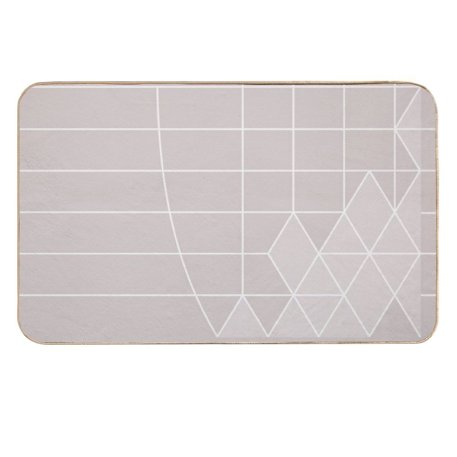 Ice Pink  Easy Maintenance Bath Mat