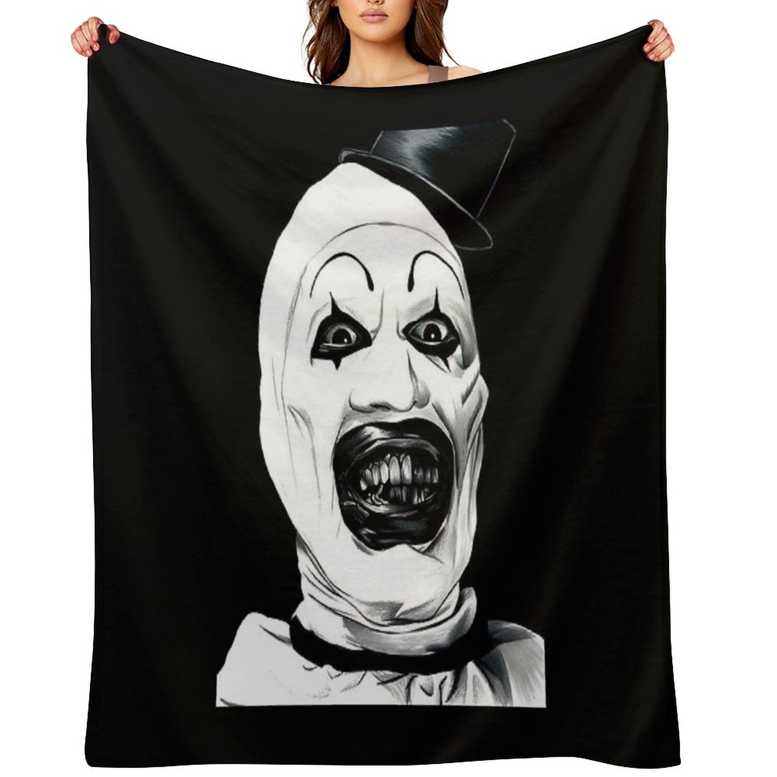 Art The Clown Terrifier  Classic Multi-functional Throw Blanket