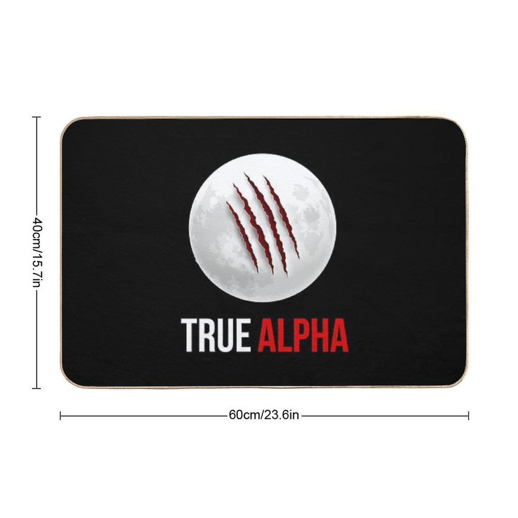 TRUE ALPHA  Long-Lasting Bath Mat