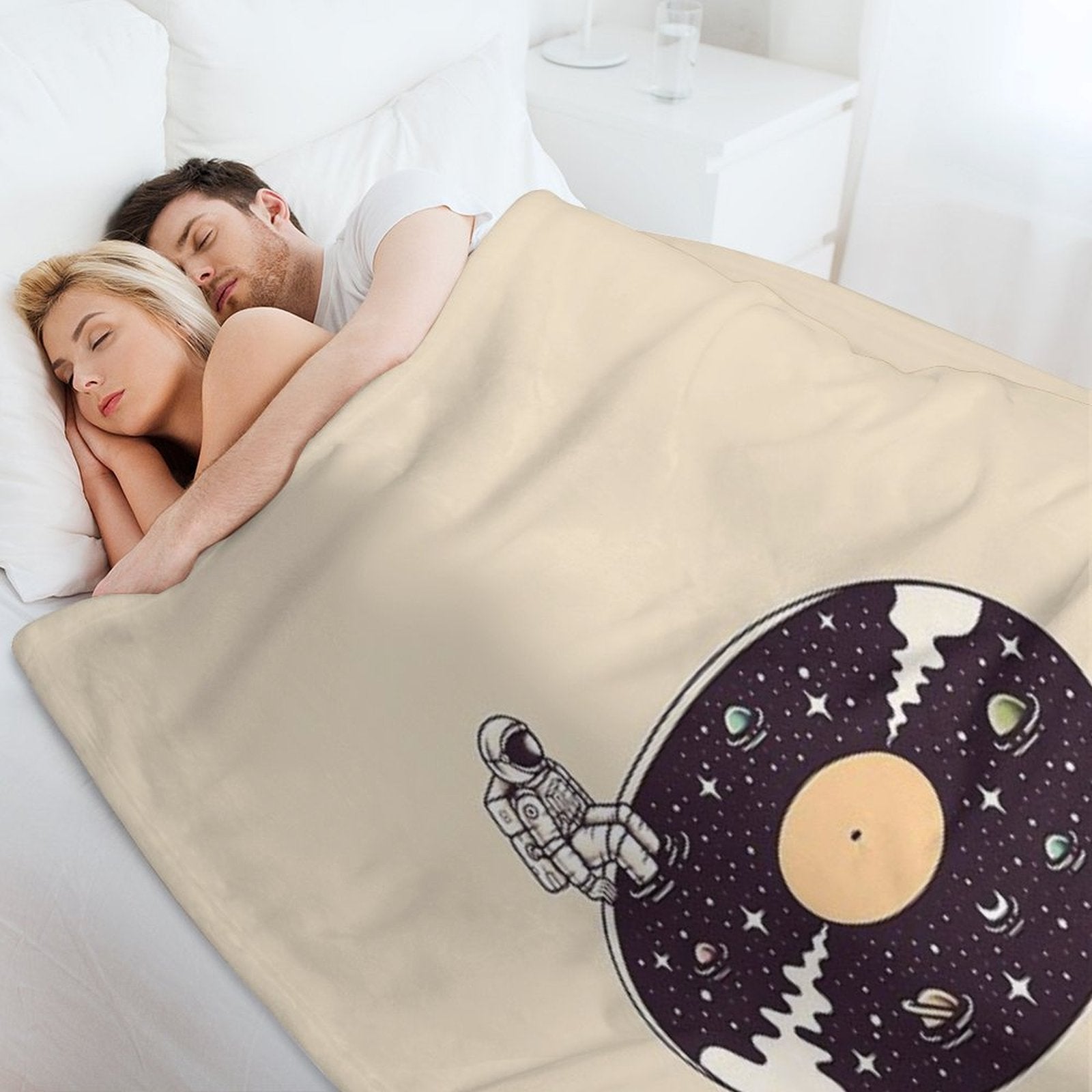 Cosmic Sound Quick-dry Throw Blanket