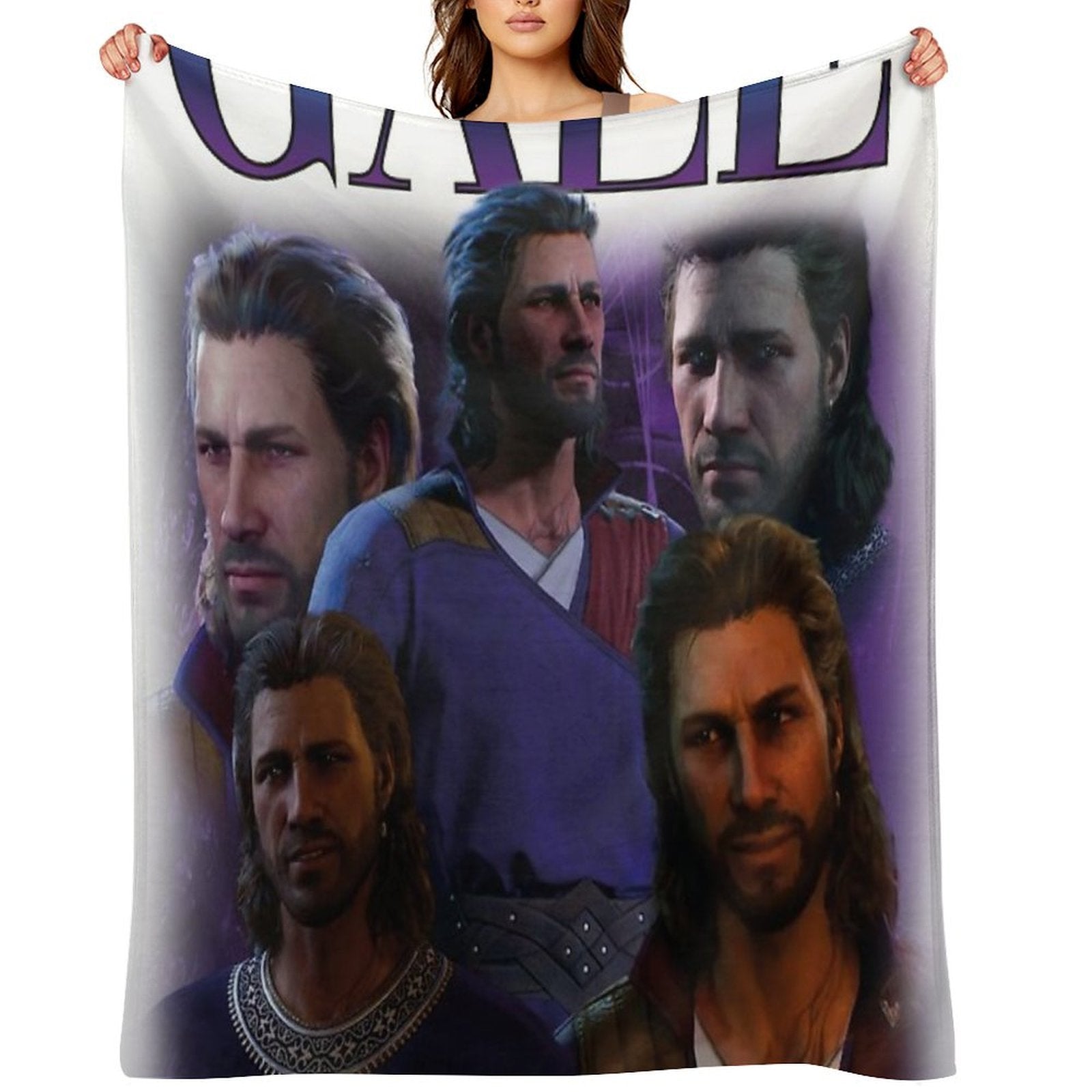 Gale of Waterdeep Eco-conscious Throw Blanket