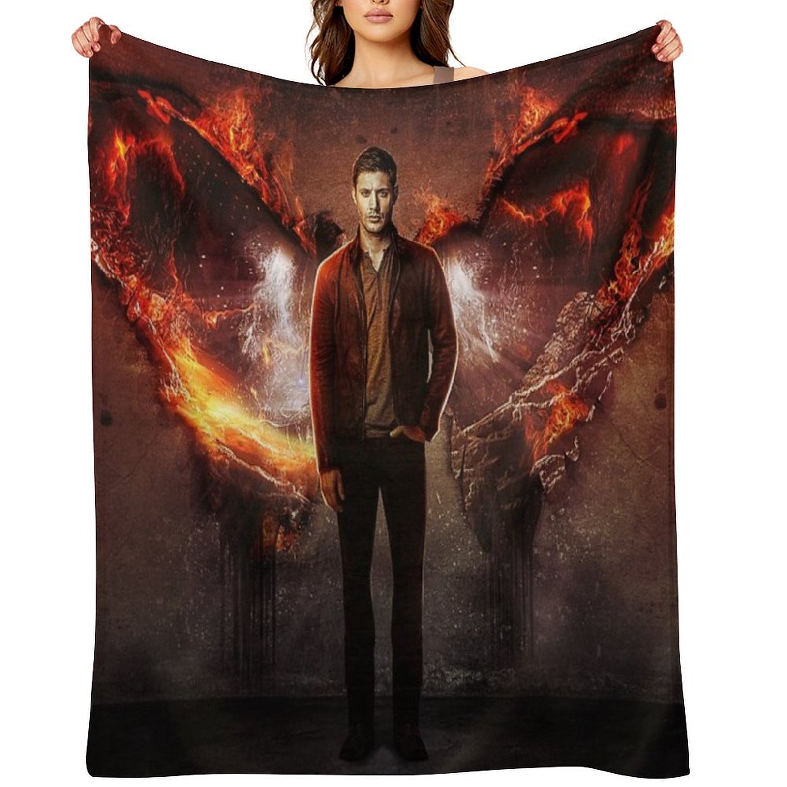 DEAN Wrinkle-free Throw Blanket