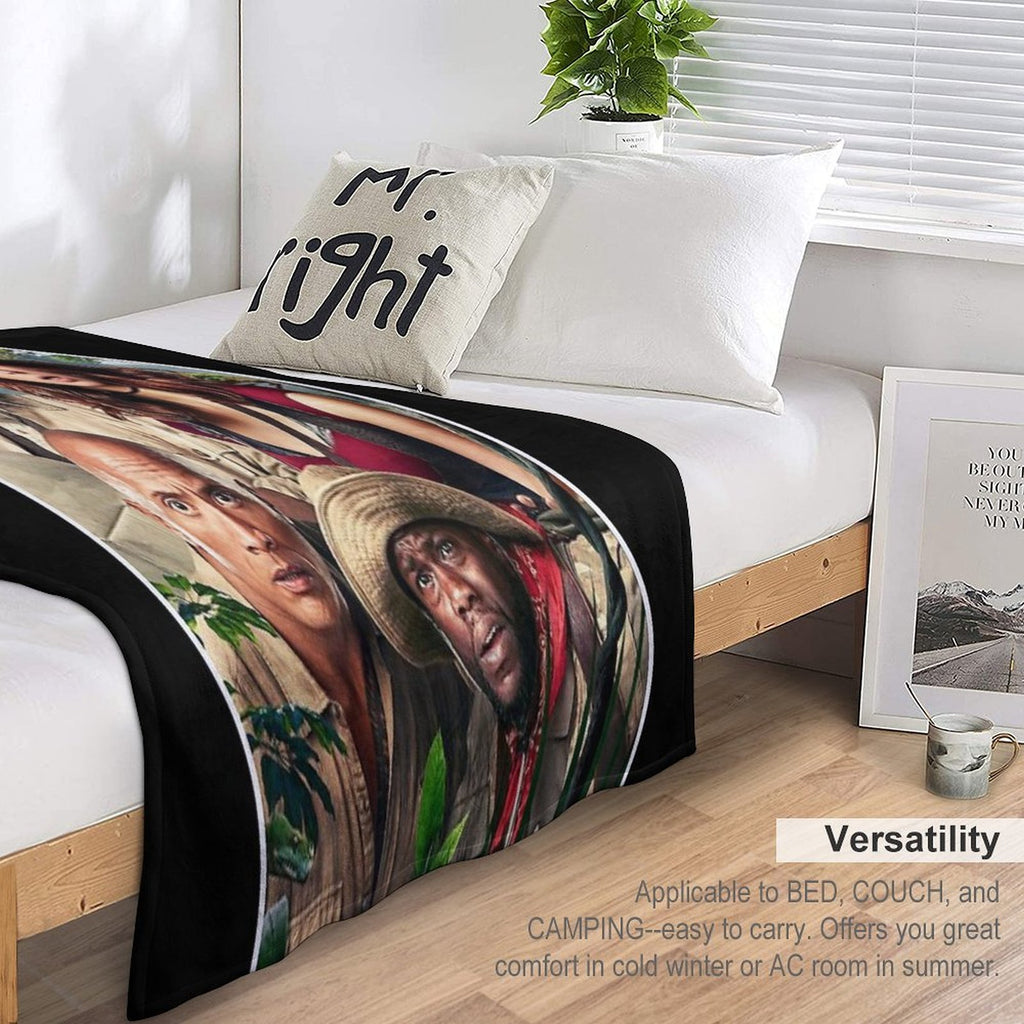 Jumanji Easy Care Throw Blanket