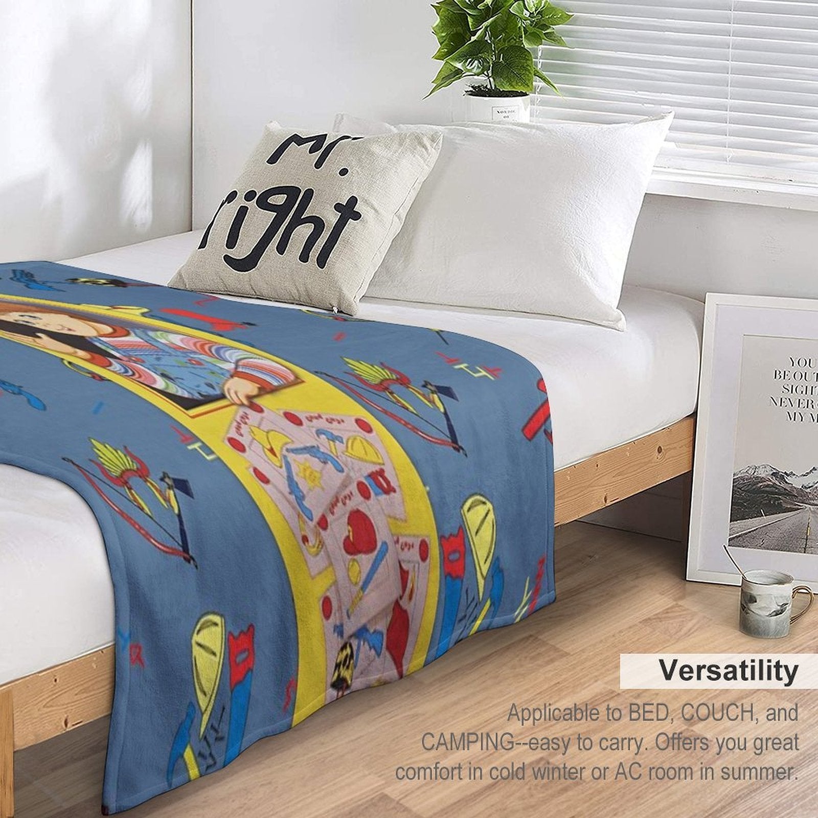 The Good Guys - Childs Play Ft. Chucky Comfort Throw Blanket