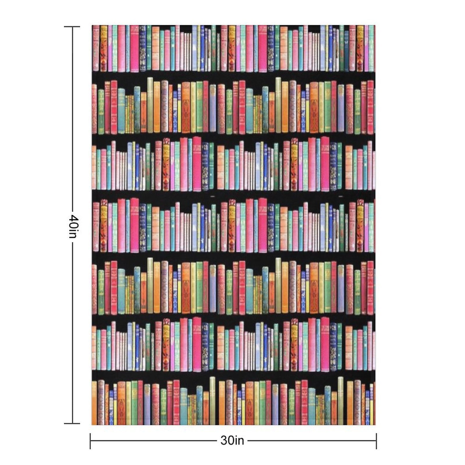 Bookworms Delight  Antique Book Library for Bibliophile Versatility Throw Blanket