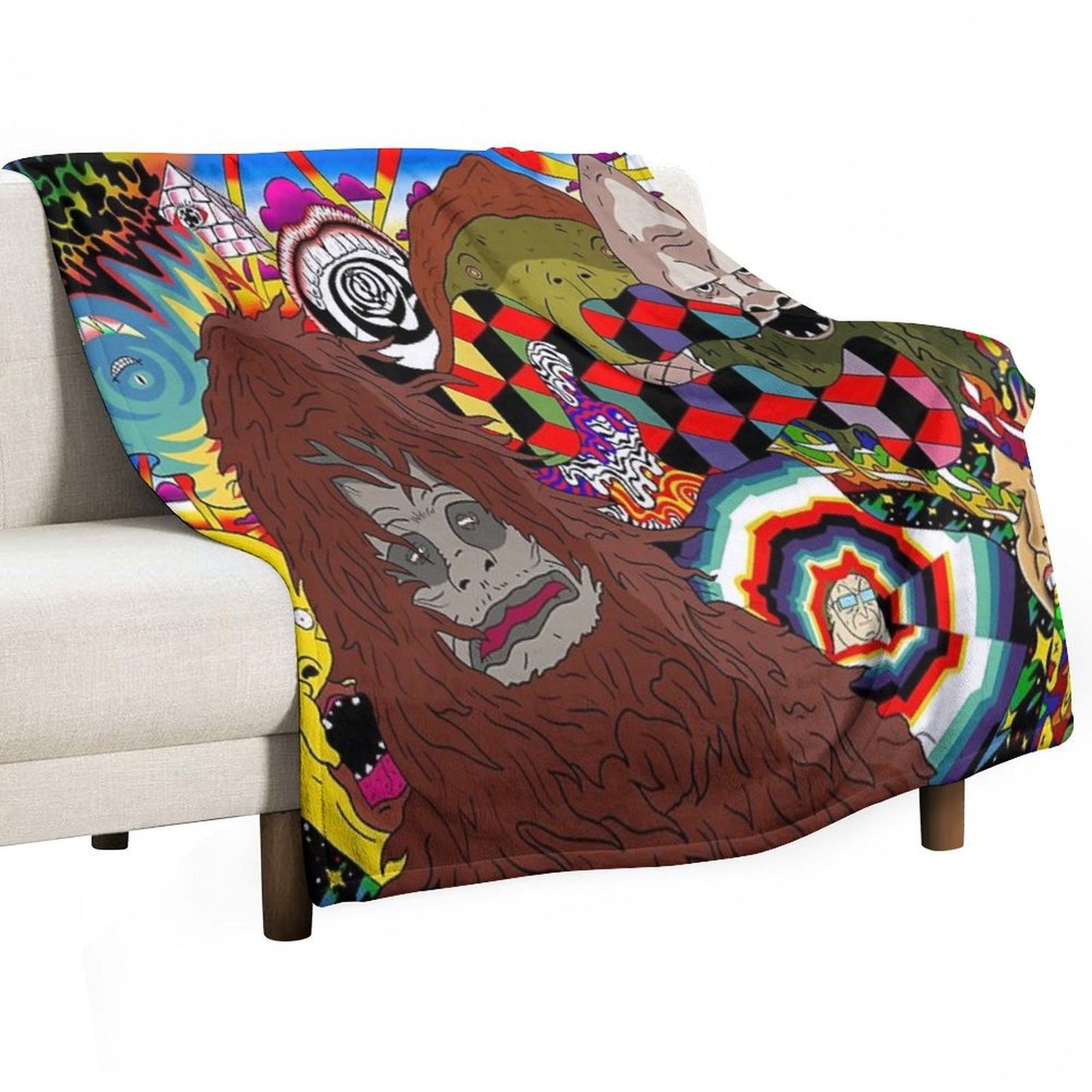 The Big Lez Show Wall Art Comfort Throw Blanket