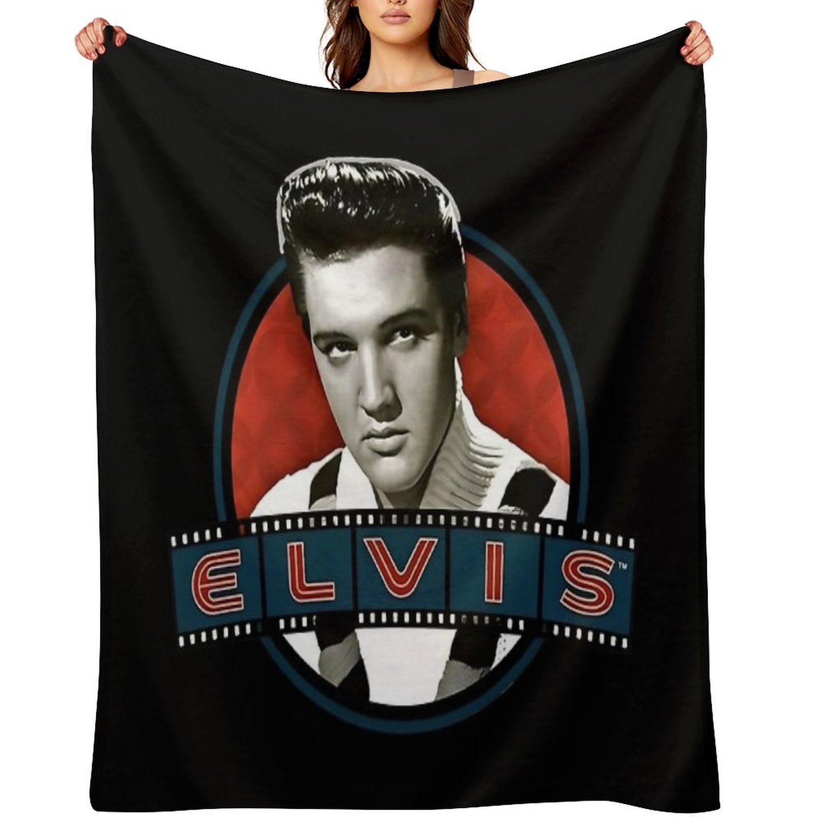 Bright Moonelvis Presley Elvis Presley Elvis Presley Elvis Presley, Elvis Presley Elvis Presley Elvis Presley Compact Throw Blanket