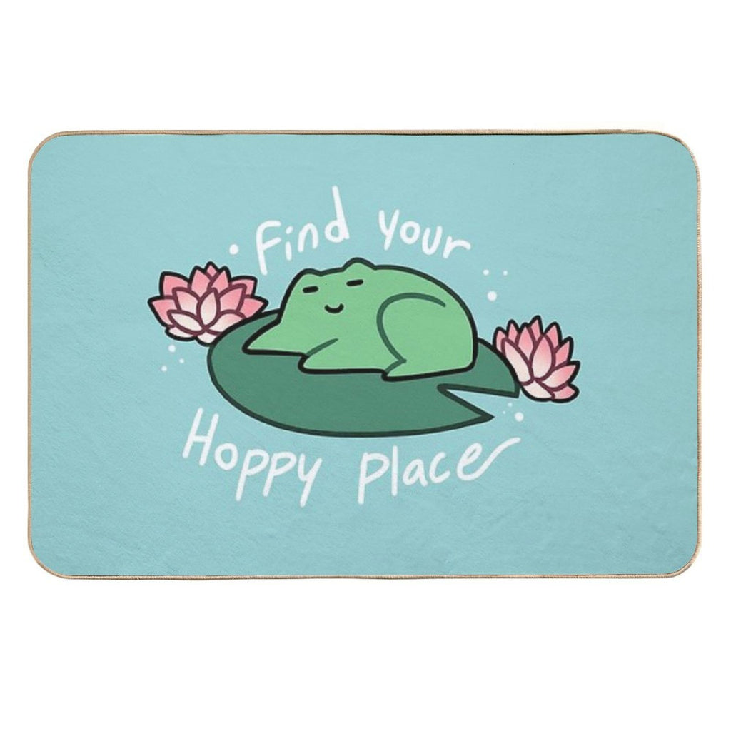 Find Your Hoppy Place  Toxin-Free Bath Mat