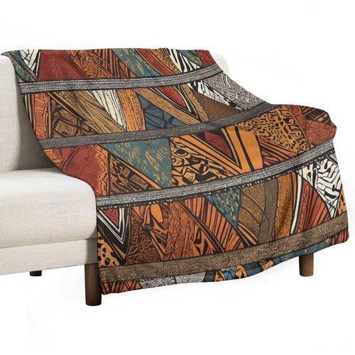 Africa Vibes Comfort Throw Blanket