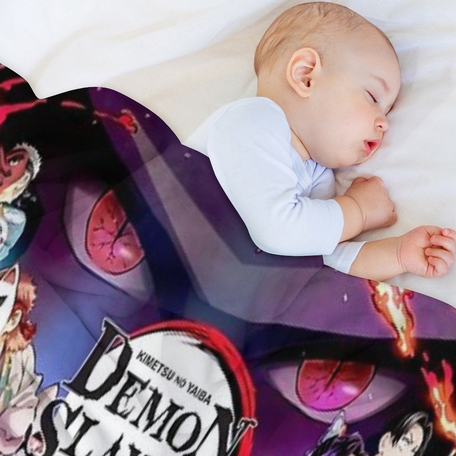 Demon Poster Travel-friendly Throw Blanket