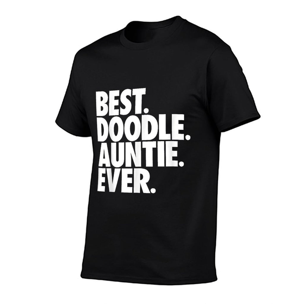 Best Doodle Auntie Ever - Goldendoodle Dog Gift Men Women Kids  High-quality Stitching T-Shirt