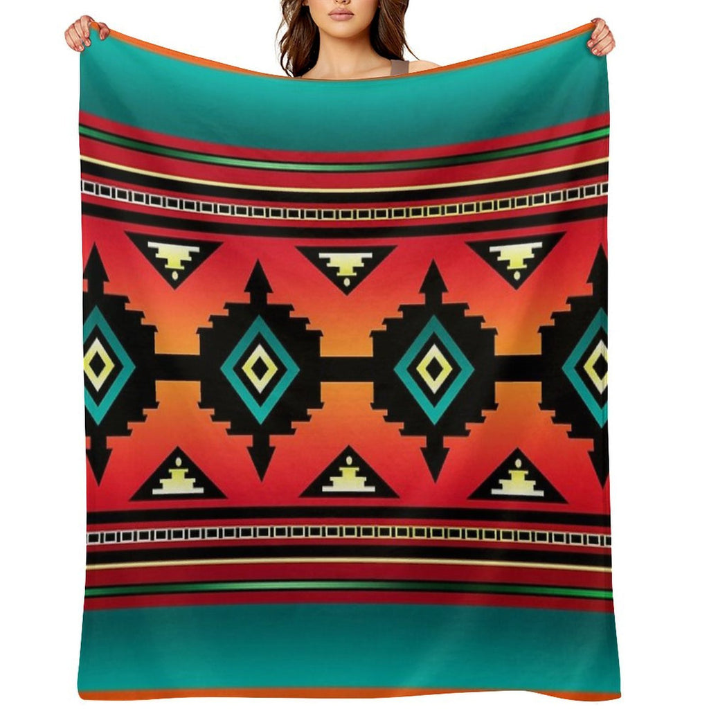 Canyon  Navajo Eco-conscious Throw Blanket