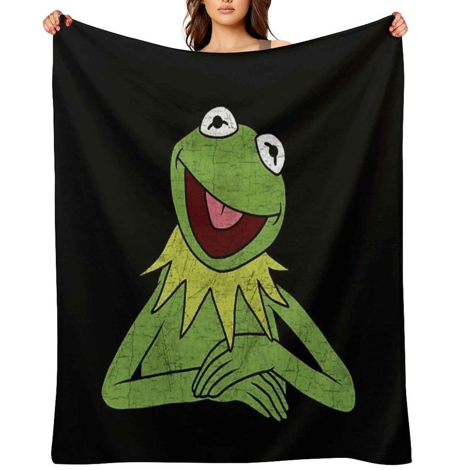 Kermit The Frog Multi-functional Throw Blanket