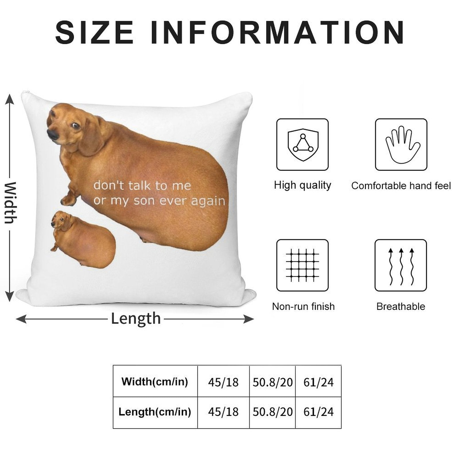 Don't Talk to Me Or My Son Ever Again - Geek Soft Anti-Pilling Throw Pillow