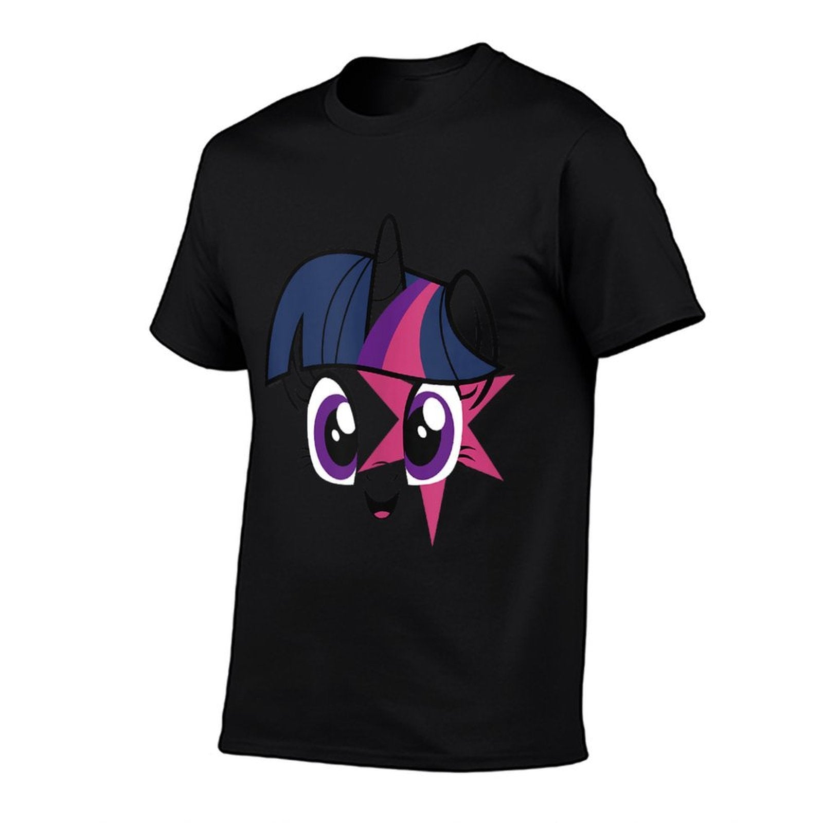 My Little Pony Twilight Sparkle Smiling Face  Summer-ready Fabric T-Shirt