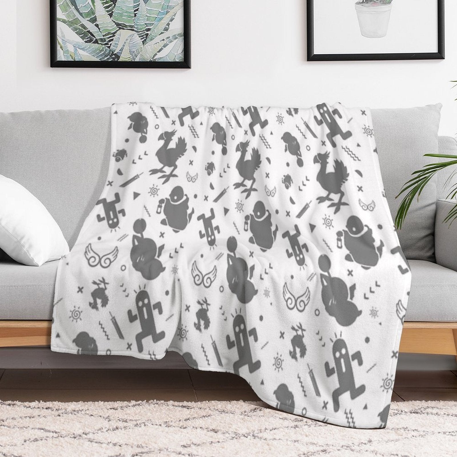 Final Fantasy Medley Multi-functional Throw Blanket