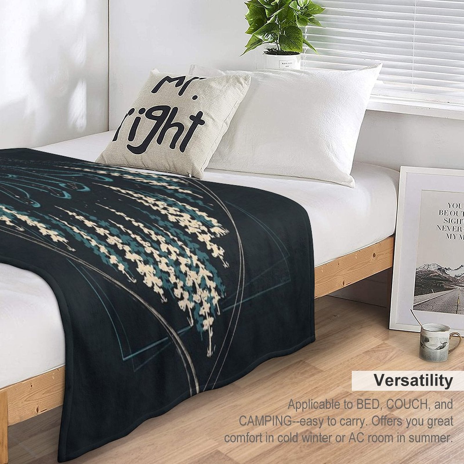 The Heaven's Wild Bear Gift-ready Throw Blanket