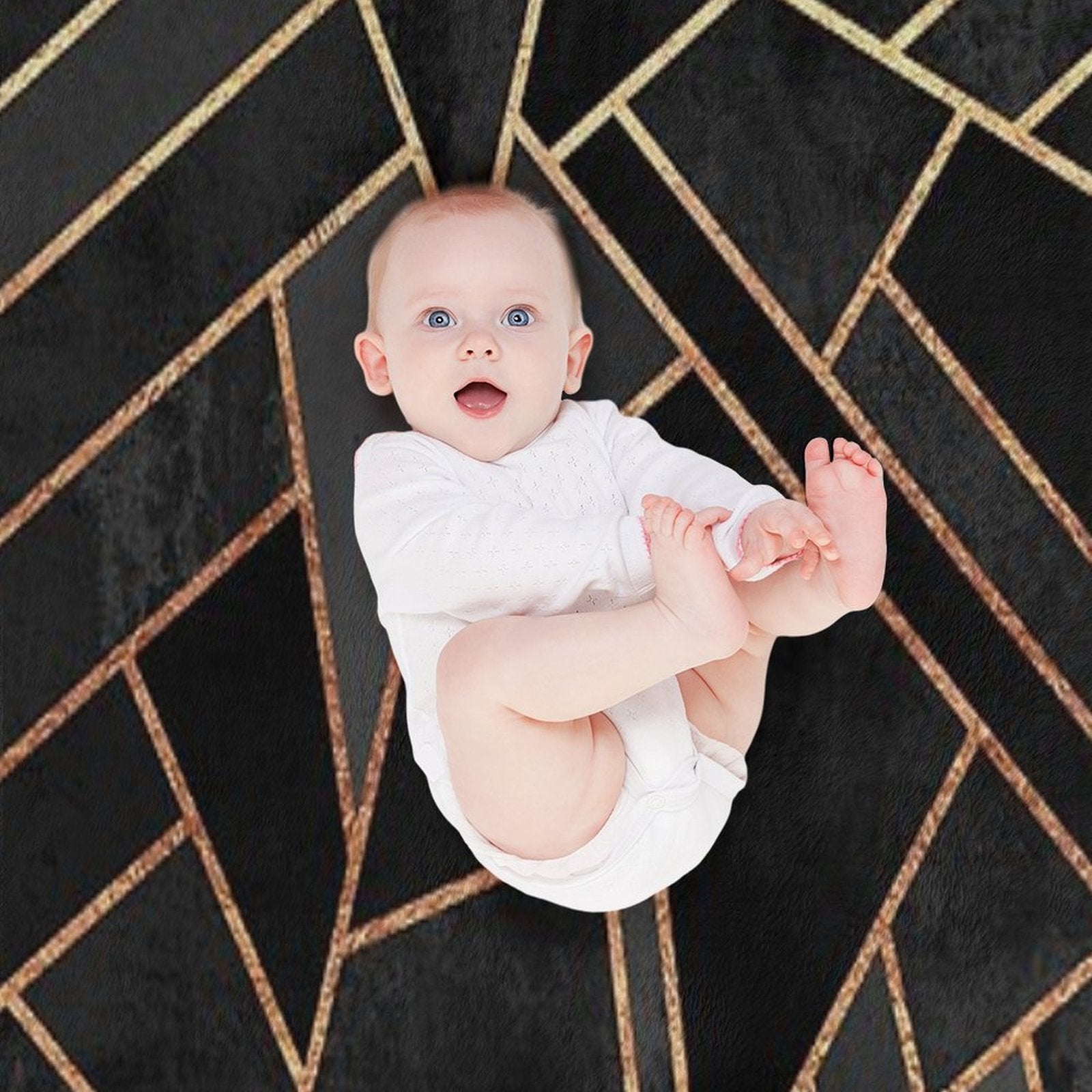 Black Night Lightweight Throw Blanket