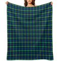 Clan Lamont Tartan Velvety-soft Throw Blanket