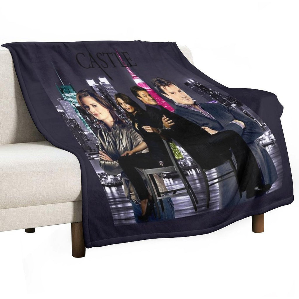 Castle Sustainable Throw Blanket