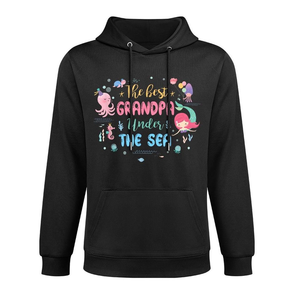 Birthday Girl The Best Grandpa Under The Sea Colorfast Hoodie