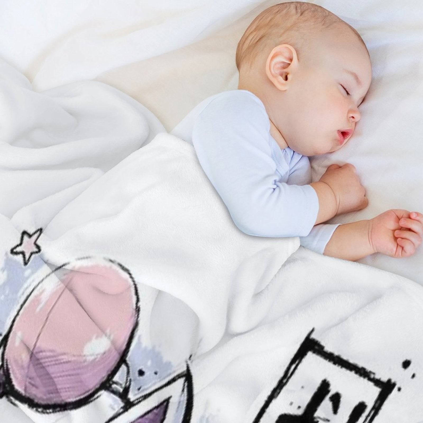 Save Kupo Wrinkle-free Throw Blanket