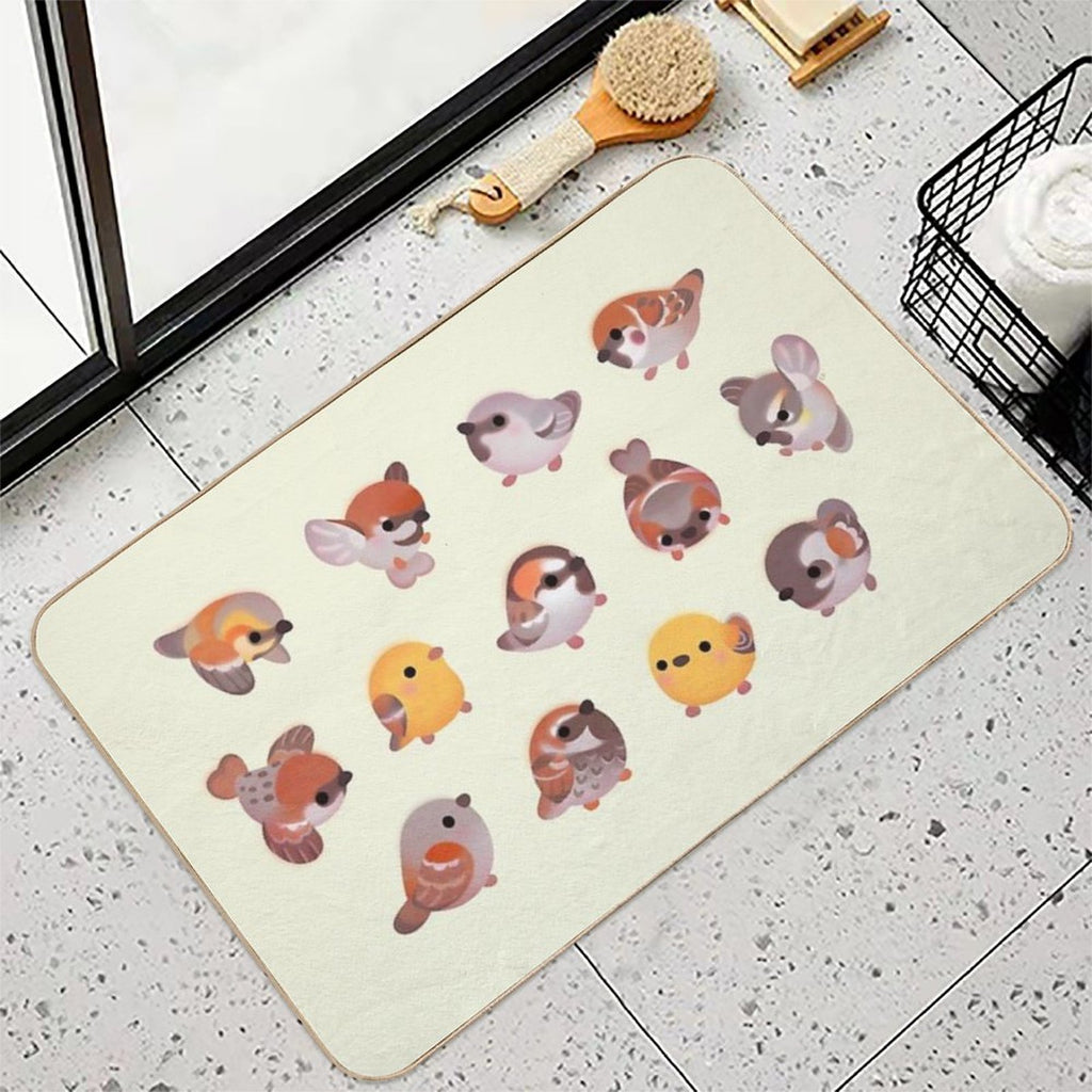 Sparrow  Absorbent Bath Mat