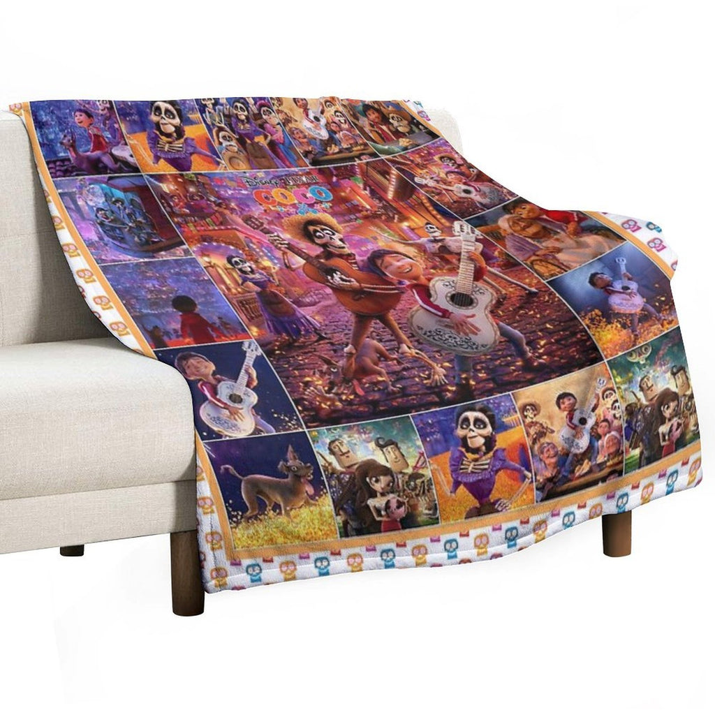 Coco Hector, Ernesto De La Cruz, Imelda Dante Anti-pilling Throw Blanket