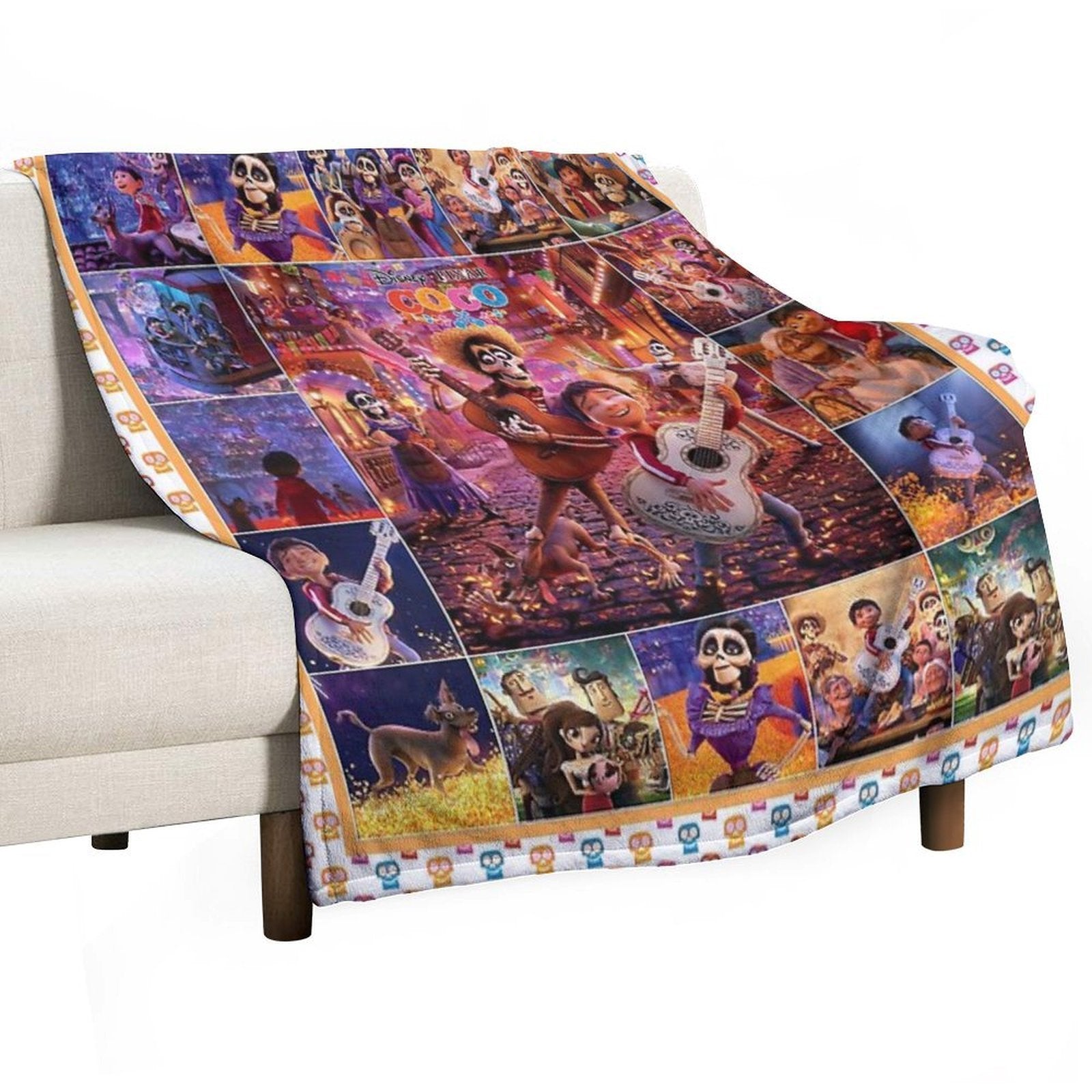 Coco Hector, Ernesto De La Cruz, Imelda Dante Anti-pilling Throw Blanket