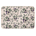 Huckleberry Pattern  Multi-Purpose Bath Mat