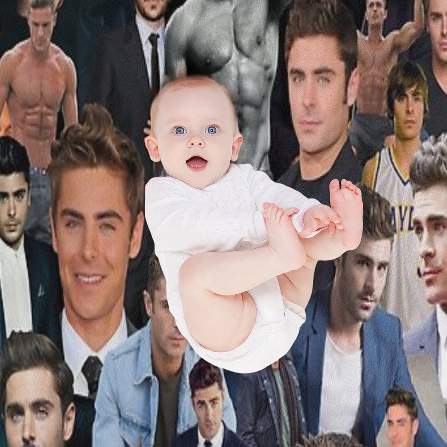 Zac Efron Eco-conscious Throw Blanket