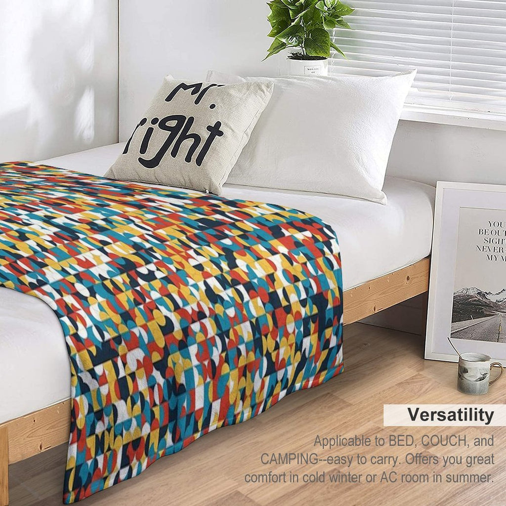 Pattern 003 6 Sustainable Throw Blanket