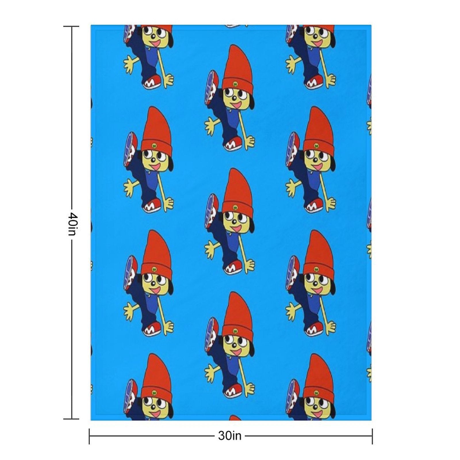 Parappa The Rapper T-ShirtSticker Comfort Throw Blanket
