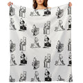 Wimpy Kid 4 States of Greg Heffley Durable Throw Blanket