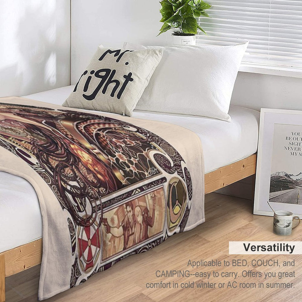 Biohazard Zodiac Durable Throw Blanket