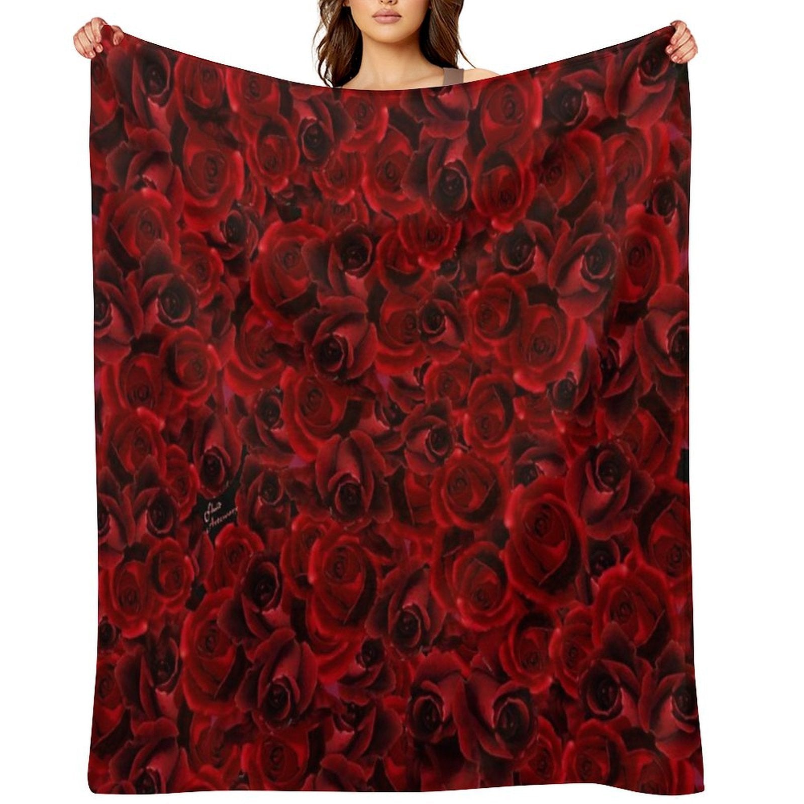 Scarlet Mischief Lightweight Throw Blanket