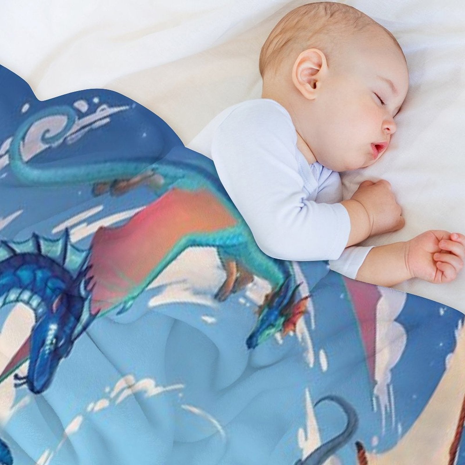 Wings of Fire - Clay And The Dragonets of Destiny Shrink-resistant Throw Blanket