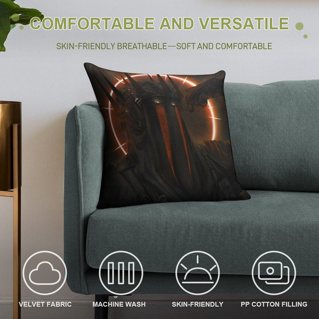 Hail The King Soft Skin-Friendly Throw Pillow