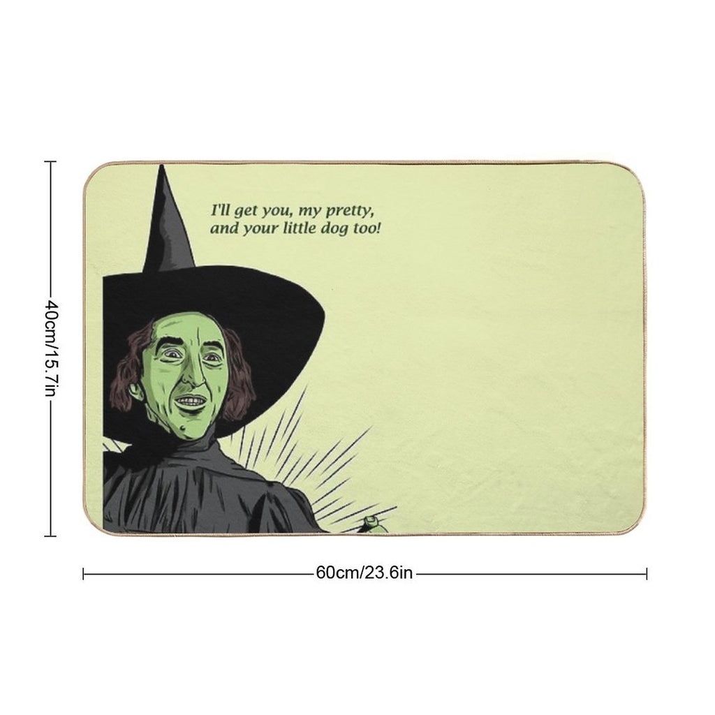 Wicked Witch  Easy Maintenance Bath Mat