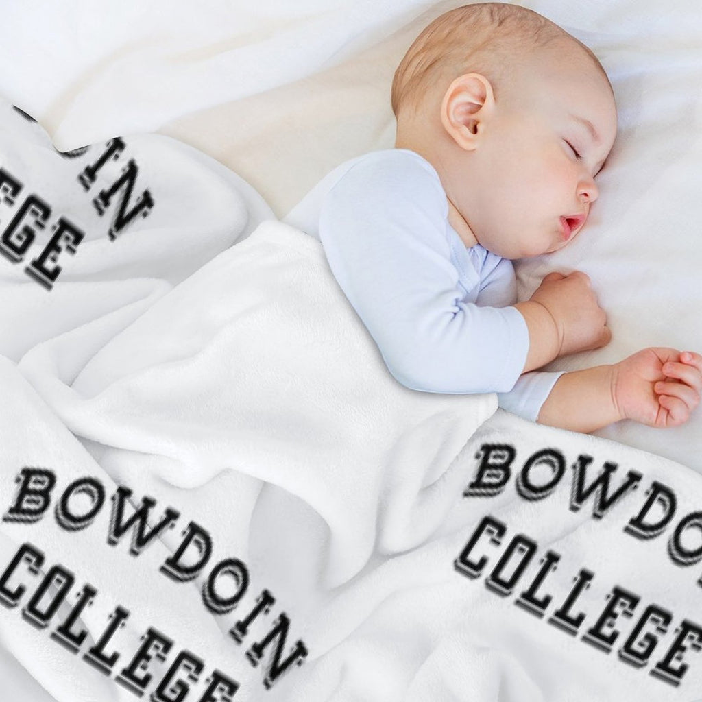 Bowdoin College Sustainable Throw Blanket