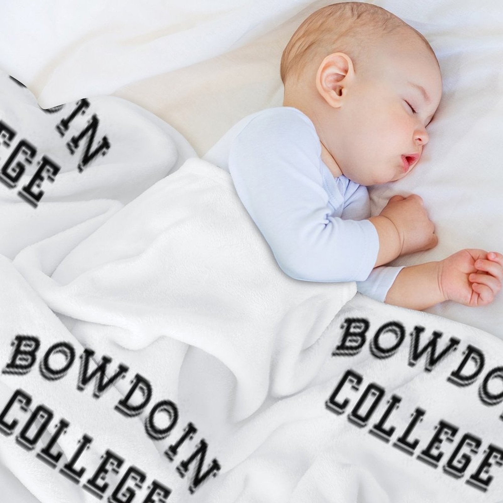 Bowdoin College Sustainable Throw Blanket