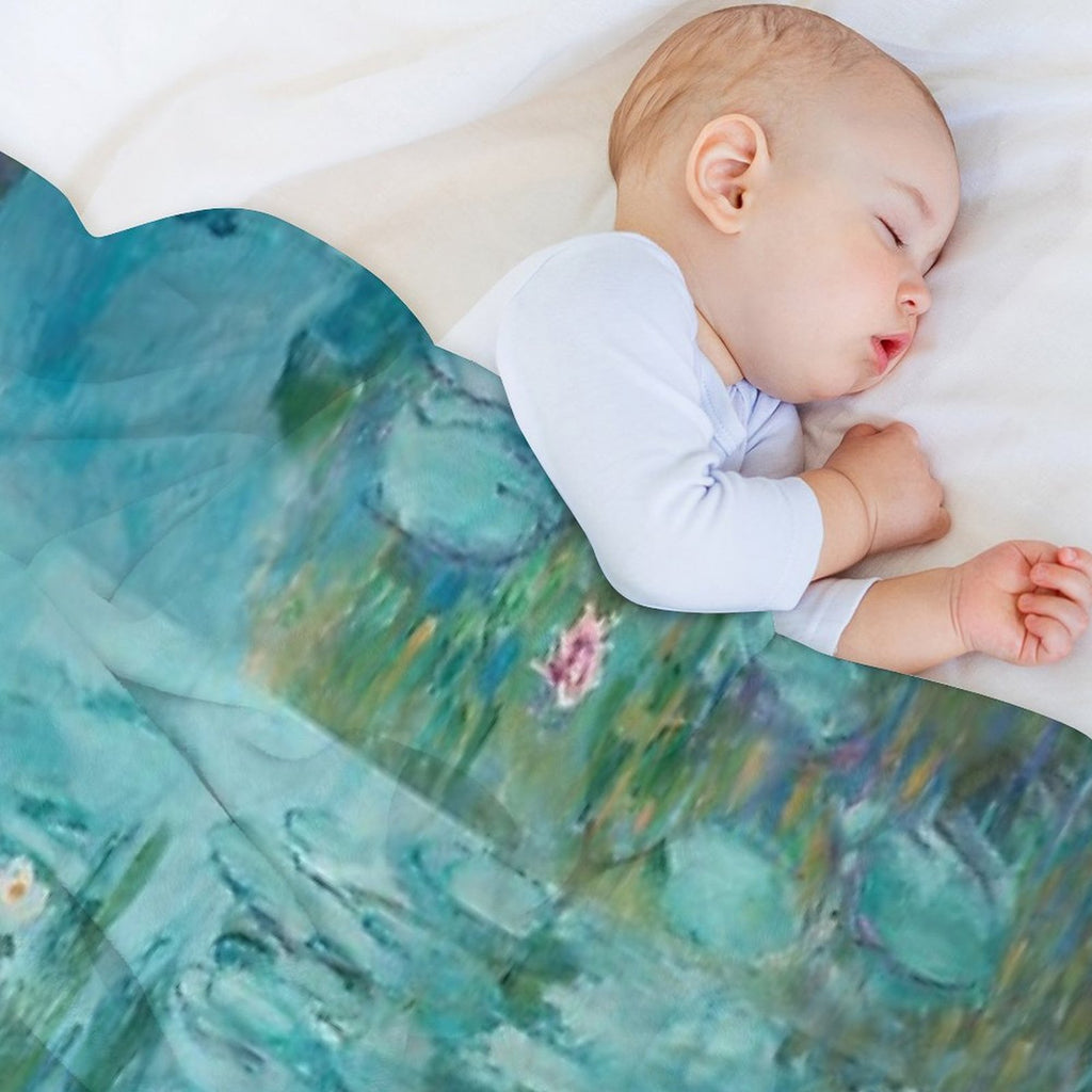 Claude Monet – Nymphéas – Water Lilies Gift-ready Throw Blanket