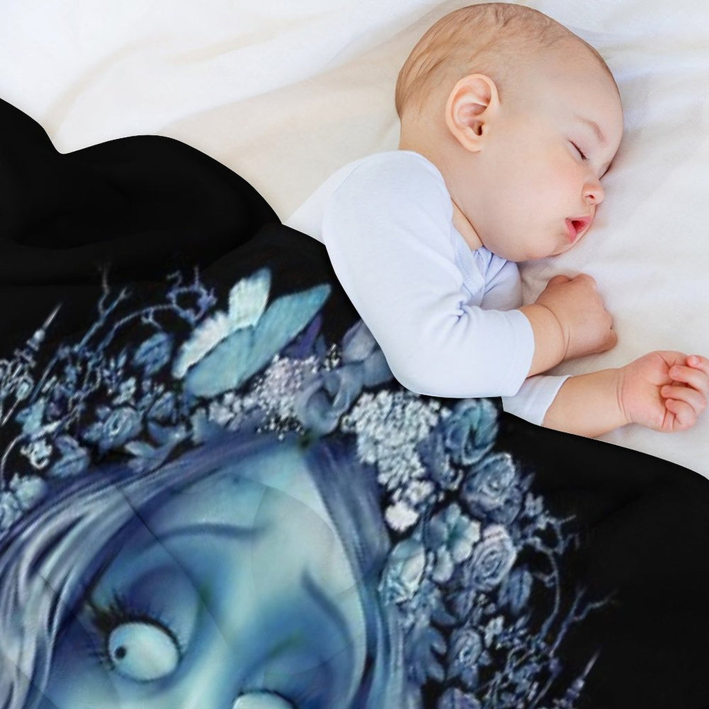 Wedding in The Night Plush Throw Blanket