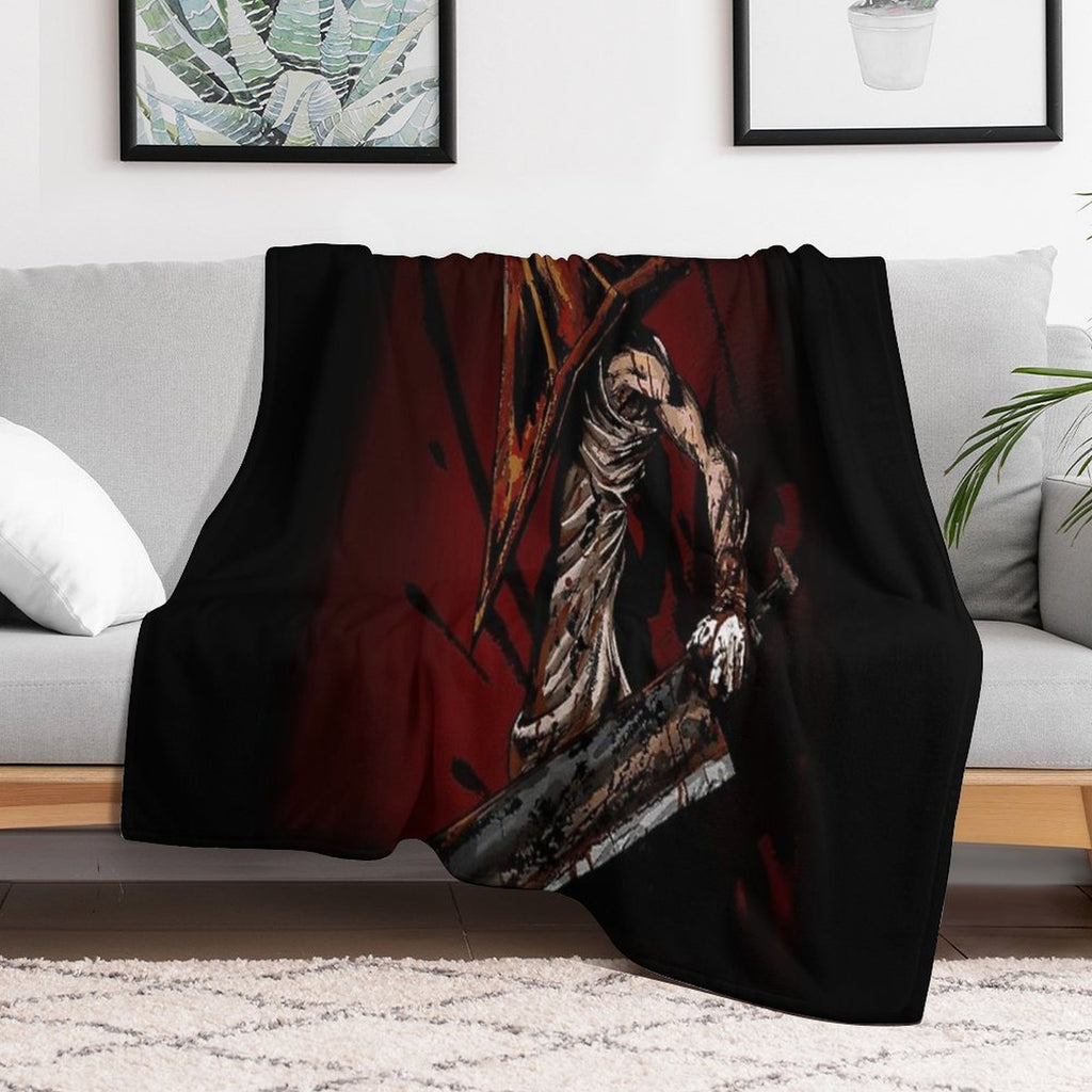 Pyramid Head Eco-conscious Throw Blanket