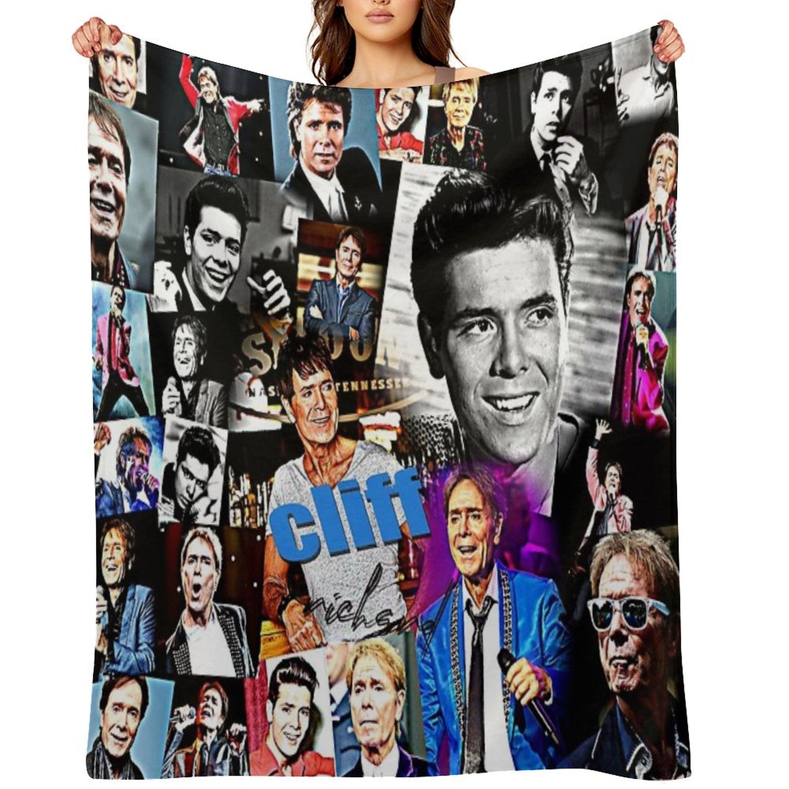 Cliff Richard Lightweight Throw Blanket