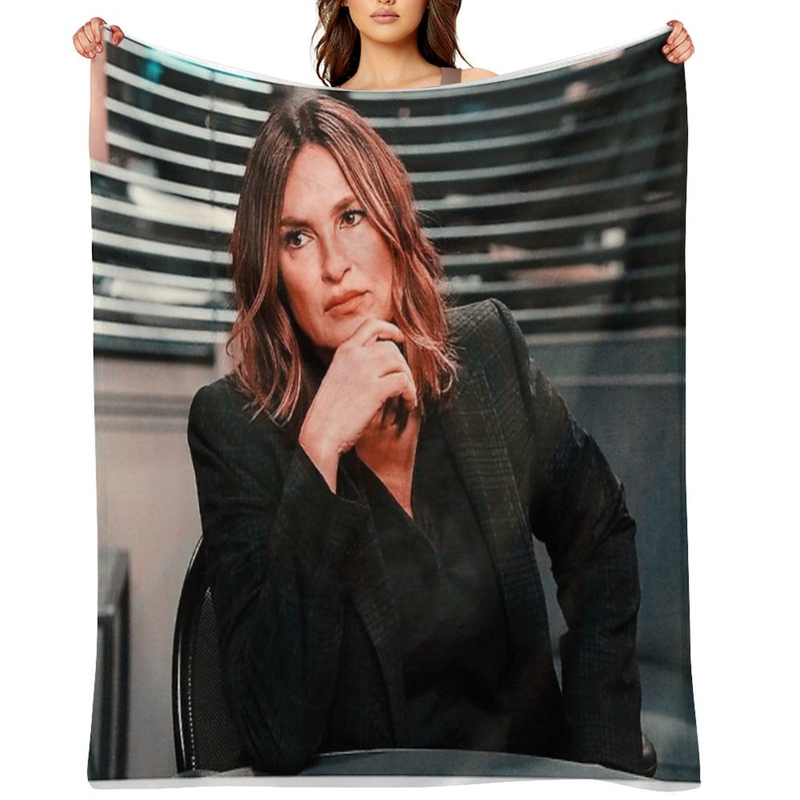 Captain Olivia Benson Quick-dry Throw Blanket