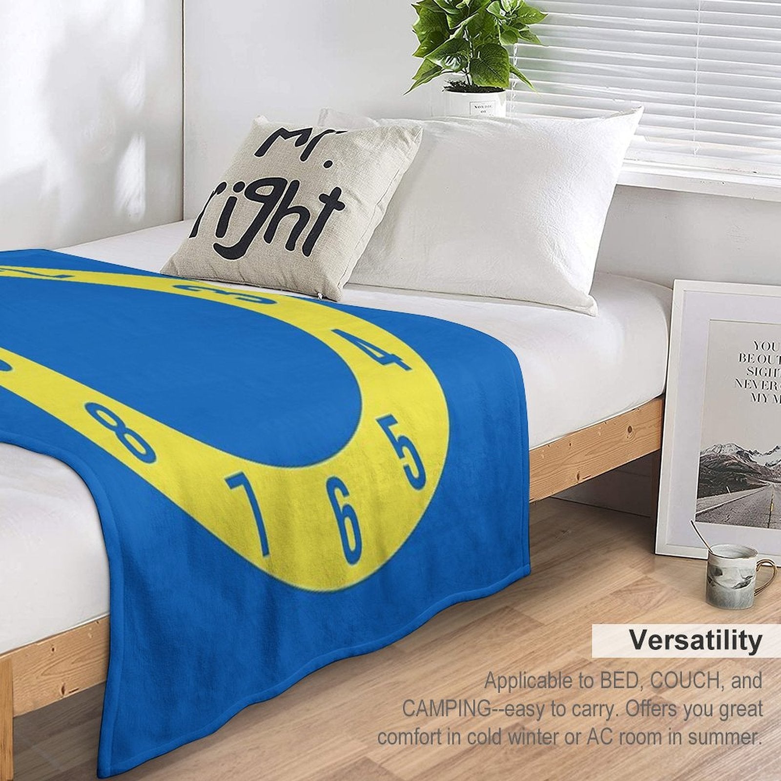 Ready to Clown Around Eco-conscious Throw Blanket